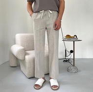 Henry Linen Banding Pants ผ้า Premium linen นำเข้าจากประเทศเกาหลีใต้