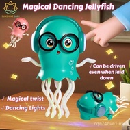 【HOT】Magic Dancing octopus jellyfish Children Electric Toys Boys Girls Moving Light Music Jellyfish 