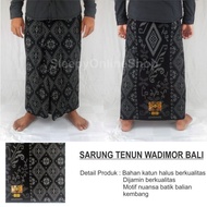 [Muslim Pria] Sarung Wadimor Bali Motif Kembang Balian [New Label]