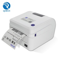 AT&amp;💘Qi Rui（QIRUI）QR-586BPrinter Electronic Surface Sheet Printer Express Sheet Printer Thermal Printer Adhesive Sticker
