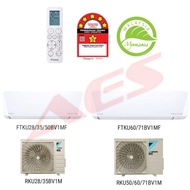 Daikin 5 STARS Air Conditioner Inverter Aircond 1HP 1.5HP 2HP 2.5HP 3.0HP Aircon 冷气机 FTKU