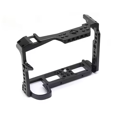 Camera cage quick release stabilizer suitable for Panasonic S1 S1R S1H VLOG expansion Aluminum alloy