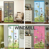 Hp53 DOLPHIN - ANTI MOSQUITO MAGNET DOOR CURTAIN 8KOD MAGNET HORDENG CURTAIN