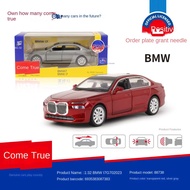 Caipo Toy Alloy Car Model 1:32 BMW I7 G70 New Energy Car Huilishengguang Open Door 88738