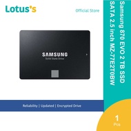 Samsung 870 Evo SATA III 2.5" [500GB/ 1TB/ 2TB] Solid State Drive