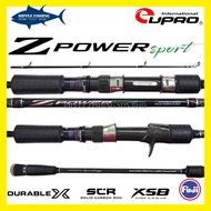 EUPRO Z POWER SPORT SOLID CARBON SPINNING AND CASTING JIGGING ELECTRIC REEL FISHING ROD
