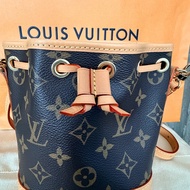 LV Nano Noé經典Monogram小水桶包