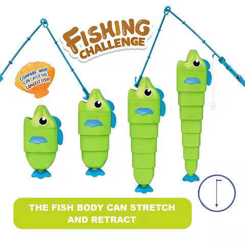 Fishing Master Blind Fishing Luck Challenge Board Game, Family Party Game, Ideal Easter Birthday Hol