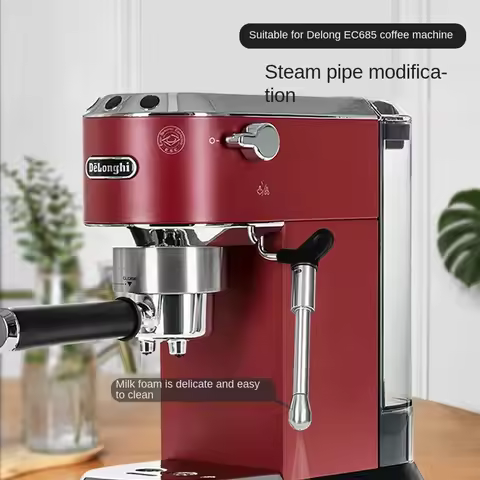 Coffee Machine Steam Nozzle Replacement, For delonghi EC685/ECP35.31/ECP36.31/EC680 Accessories 304 