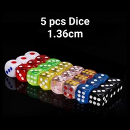 [5pcs] Shake Dice Six Sided Spot Dice Game Dadu 骰子