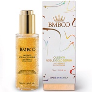 BMBCO 24K Liquid Gold Serum, Anti Aging Wrinkle Facial Skin Care, Collagen Booster EGF Peptides, Nia