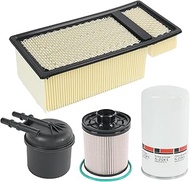 JDMSPEED Oil filter FL2124S Fuel Filter FD4615 Air Filte FA1902 Compatible with 2011-2016 Ford F250 
