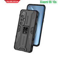 Ốp lưng Xiaomi Mi 10s chống sốc Iron Man Ver 3 giá đỡ mặt lưng xem phim cao cấp