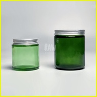 【hot sale】 Green Glass Candle Jar 120ml / 250ml