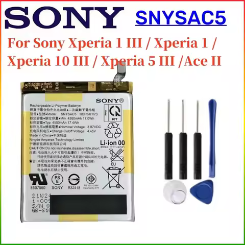 Original Battery SNYSAC5 For Sony Xperia 1iii / Xperia 1 / X10iii / Xperia 10 iii / Xperia 5 III / A