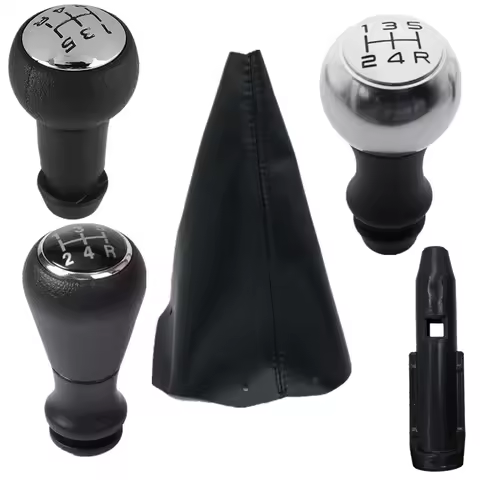 Gear Shift Knob Shifter Stick Gaiter Boot Cover Cars Accessories For Citroen C3 C4 C5 C2 Elysee / Pe