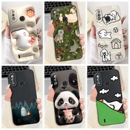 For Itel A56 Case Lovely Cartoon Panda Anti Knock Camera Protection Soft Silicone Cover For Itel A56