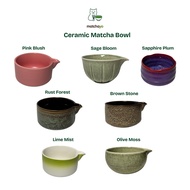 Matchayo Matcha Bowl Ceramic | Katakuchi Premium Ceramic Matcha Bowl | Chawan Matcha | Matcha Ceremo