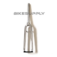 V-Brake Bicycle Fork Hybrid/ Size 700 C Rigid Steertube Oversize OS 28.6 mm 1 1/ 8 Inch Full Alloy R