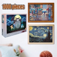 1000 Pcs Jigsaw Puzzle for Kids Adult Puzzles Montessori Toys Children DIY Jig Saw Framed IQ Puzzle Set Toys Photo