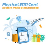 Global Data SIM Card | Works with All Plans | No Number | High Speed | No data traffic plan included