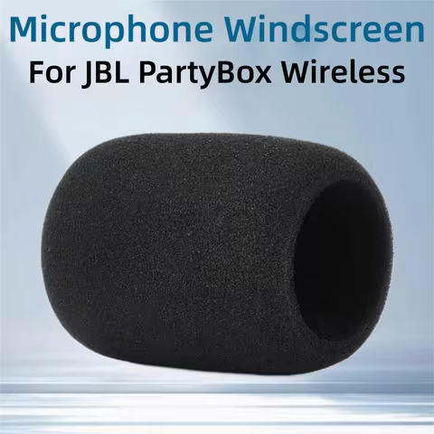 Replacement Mic Windscreen Cover Flocked Sponge Foam Windproof Microphone Pop Filter Pop Filter Cove