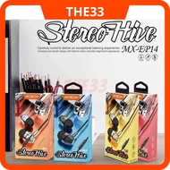 THE33 MOXOM STEREO HILE SILIEN HANDFREE EARPHONE MX-EP14