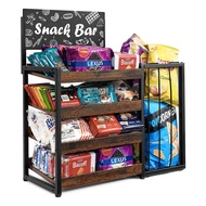 Desktop Wooden Snack Vending Rack, Baby Product Storage Rack, Snack Storage Rack