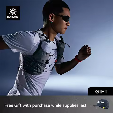 Kailas FUGA AIR 8L And 13L Unisex Travel Marathon Trail Running Hiking Cycling Backpacks with Dual S