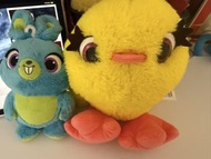 絕版toy story ducky and bunny