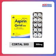 CORTAL 500 mg X 10 Tablet -Aspirin 10"s
