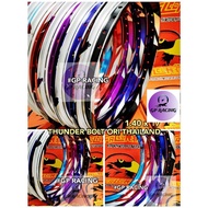 ALLOY RIM 1.40 X 17 ALOI RIM ( 2PCS) THUNDER BOLT PETIR ALLOY SIAM