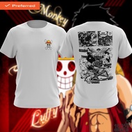 ONE PIECE LUFFY KING OFF PIRATE FULL GEAR POWER COMIC VERSION Men's T-Shirts classic and unique 741395