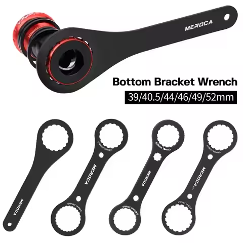 MEROCA Bicycle Bottom Bracket Wrench Bike BB Wrench Removal Installation Tool BB39 BB40.5 BB44 BB46 