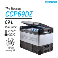 myCOOLMAN Fridge/Freezer CCP69DZ - Dual Zone PORTABLE COMPRESSOR FRIDGE/FREEZER 69 L