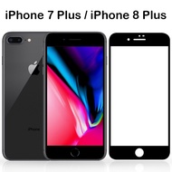 โค๊ทลด11บาท ฟิล์มกระจก เต็มจอ กาวเต็มแผ่น ไอโฟน7 พลัส สีดำ FULL GLUE Tempered glass for iPhone 7 Plus (5.5 ) Black