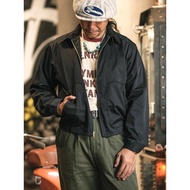 Non Stock Men's Drizzler Golf Jacket 50% Cotton 50% Polyester Water-Resistant Zipper Loose Fit Outdo