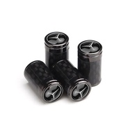 4 Pcs Metal Car Wheel Tire Valve Stem Cover for Mercedes-Benz  C E S M CLS CLK GLK GL AB AMG GLS GLE
