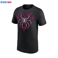 Men's Black AJ Lee Love Bites Back T-Shirt 2026 New 3D Printed Quick Dry Short Sleeve Daily Casual O