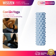 Wisezen Brand Yoga Massage Foam Roller Cylinder Sports Foam Roller Stretching Spiked Muscles