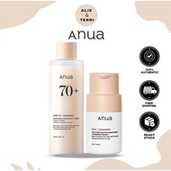 Anua Rice 70 Glow Milky Toner 250ml/Rice Enzyme Brightening Cleansing Powder 40g | Toner Susu Mencer