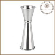 Jigger inox viền cao cấp 30/60ml - inox nguyên bản