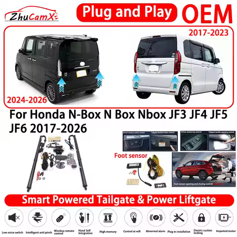 for Honda N-Box N Box Nbox JF3 JF4 JF5 JF6 2017-2026 OEM Powered Tailgate Power Liftgate Automatic R