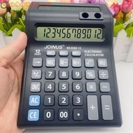 AELEGANT Mechanical Calculator, Stationery Dual Screen 12 Digits Calculator, Useful Practical Portab