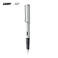 ปากกาหมึกซึม LAMY Al-Star Whitesilver T10Bl