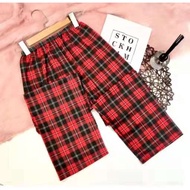 CY COD Checkered Cotton Pajama Pants For Women SleepWear