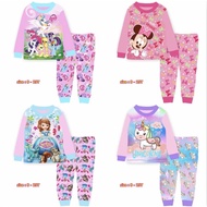 Local Seller Cuddle me 3 to 13 year old Kids Pyjamas Set Kids Outing Set Minnie Mouse Pony Sofia Unicorn