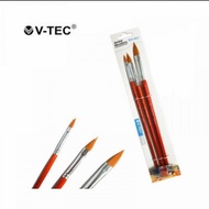 V-TEC Painting Brush 805 / 806 / 807 Set of 3