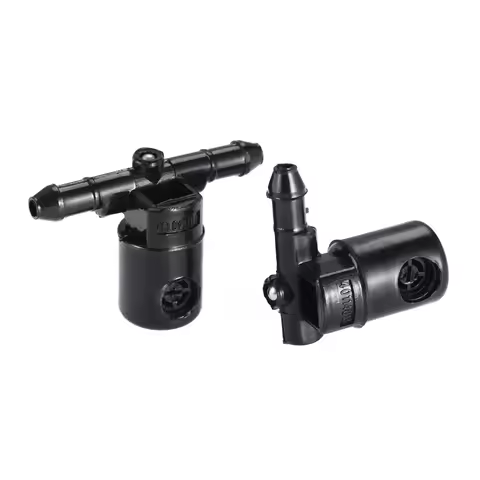 2Pcs Mist Fan Spray type Spout Front Windscreen Wiper Washer Jet Nozzles 12782508 12782509 for Opel 