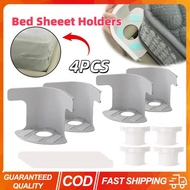 (Local shipping) 4pcs Lock Sheet Holders Bed Corner Sheet Grippers Straps Bed Cover Fastener Clips A